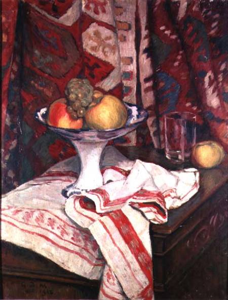 Still Life with Bowl of Fruit à Georges Daniel de Monfreid