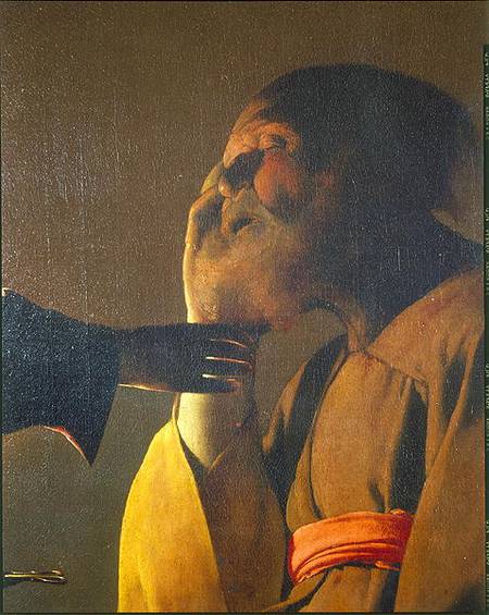 Joseph and the Angel à Georges de La Tour