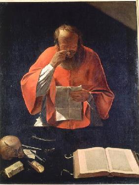 St.Jerome reading