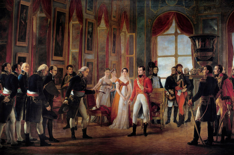 Napoleon receiving the senators and declaring himself emperor, 18th May 1804 à Georges Rouget