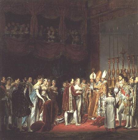 The Marriage of Napoleon I (1769-1821) and Marie Louise (1791-1847) Archduchess of Austria, 2nd Apri à Georges Rouget