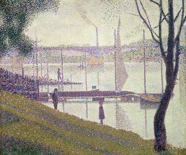 Pont des Courbevoie à Georges Seurat