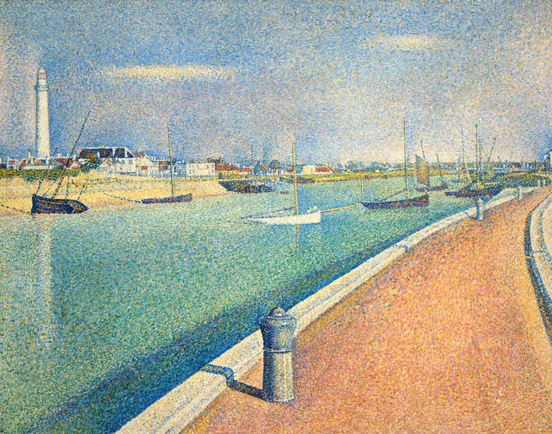 Le chenal le Gravelines, Petit-Fort-Philippe à Georges Seurat
