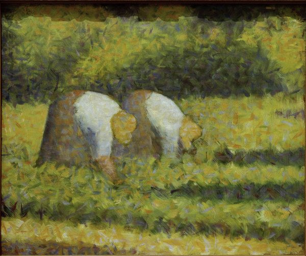 G.Seurat, Bäuerinnen bei der Arbeit à Georges Seurat