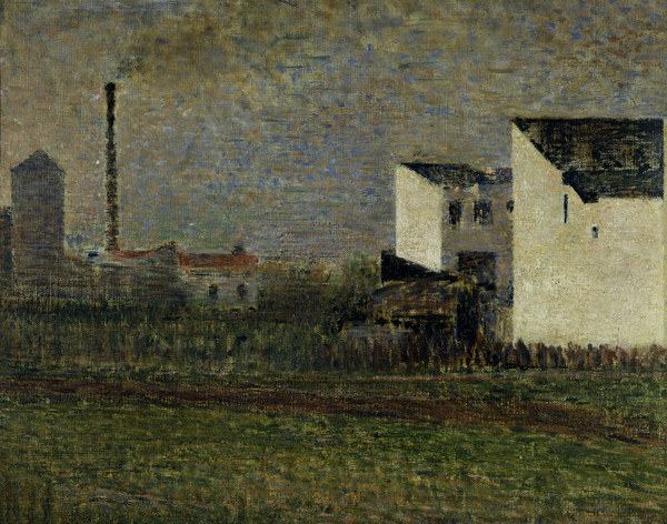G.Seurat, The Suburb / 1882 à Georges Seurat