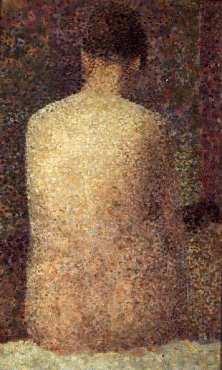 Model from the Back à Georges Seurat