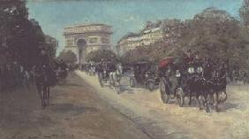 Boulevard in Paris