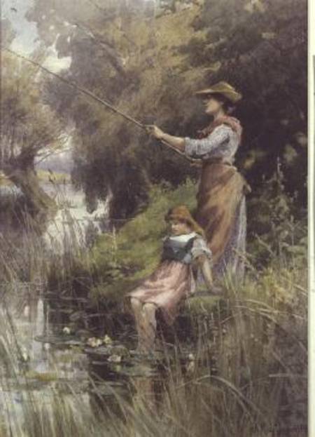 Fishing à Georgina M. de l' Aubiniere