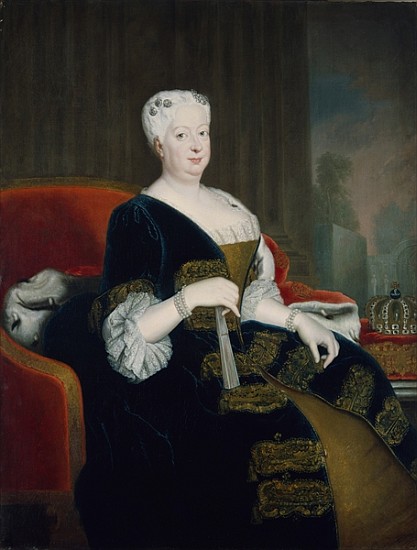 Queen Sophia Dorothea of Hanover à Georg Wenceslaus von Knobelsdorff