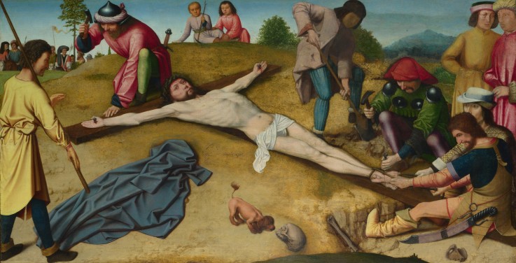 Christ Nailed to the Cross à Gerard David