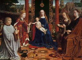 The Virgin and Child with Saints and Donor