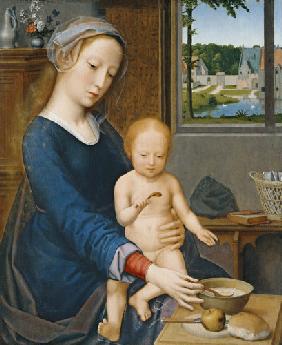 Madonne avec la soupe laitière I