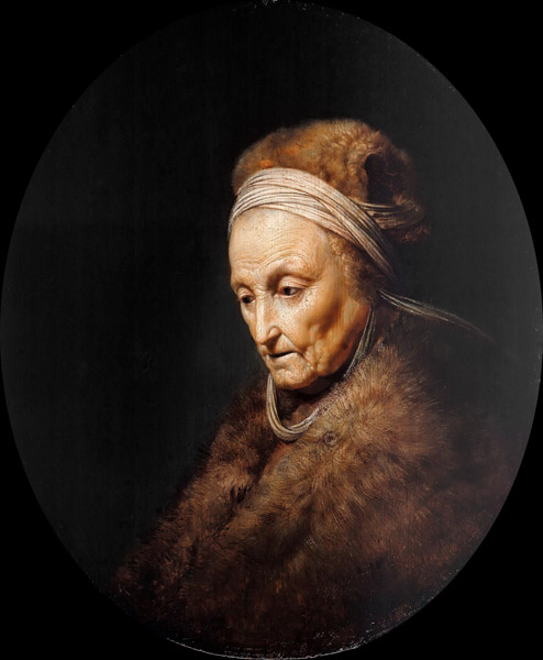 Portrait of Rembrandt's Mother à Gerard Dou