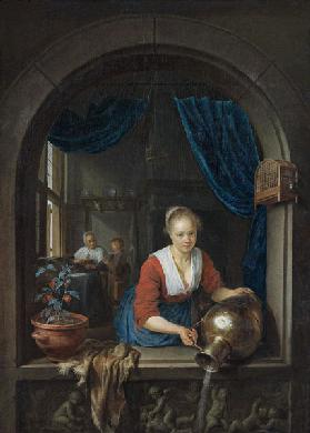 Maid at the window