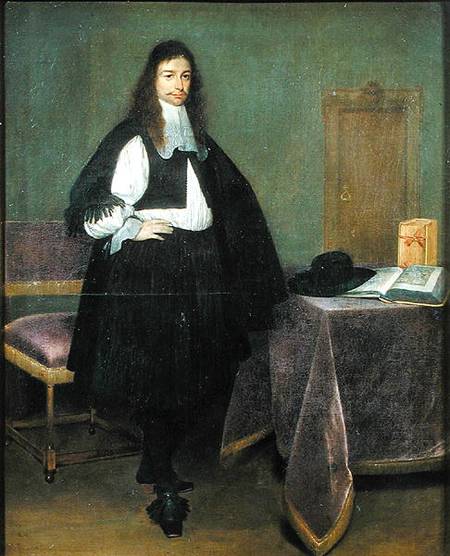 Portrait of a Man à Gerard ter Borch ou Terborch
