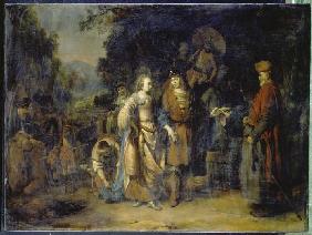 Isaac et Rebecca au puits Cahai-Roi