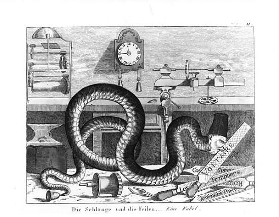 Fable of the Snake and the Files à École allemande