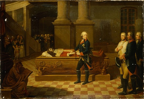 Frederick II in the Elector''s Crypt à École allemande