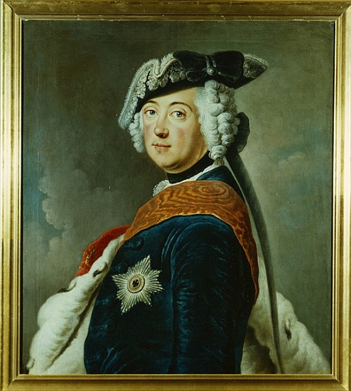 Frederick II the Great of Prussia à École allemande