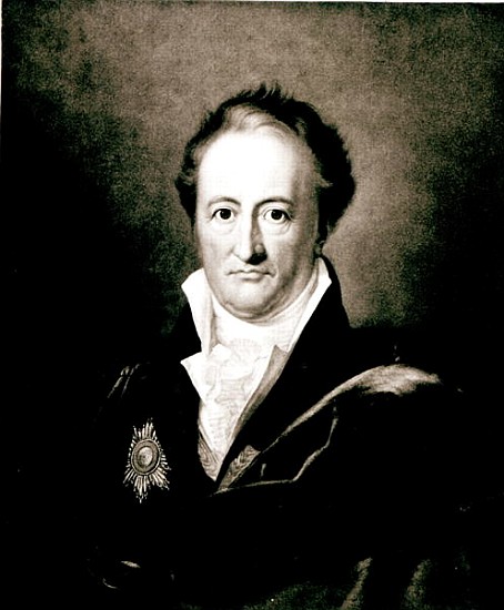 Johann Wolfgang Goethe (1749-1831) à École allemande