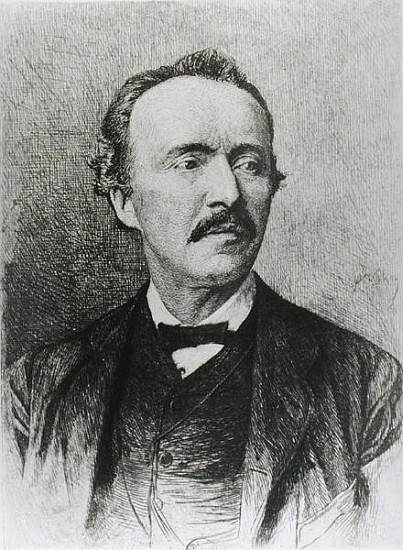 Portrait of Heinrich Schliemann (1822-90) à École allemande