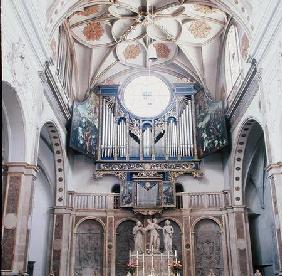 Organ in the church of St. Anna
