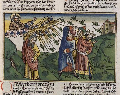 Exodus à École allemande, (15ème siècle)