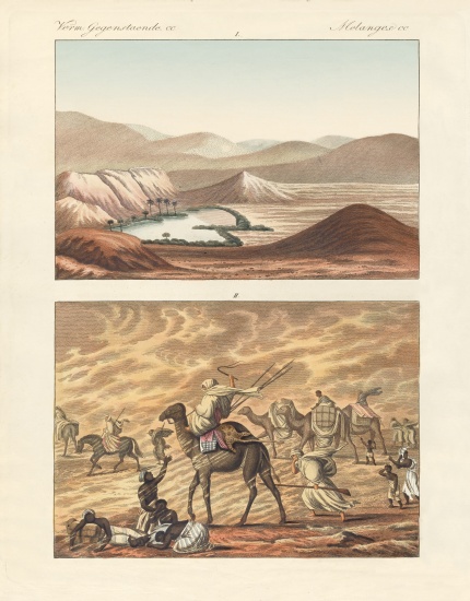 About the Sahara à École allemande, (19ème siècle)