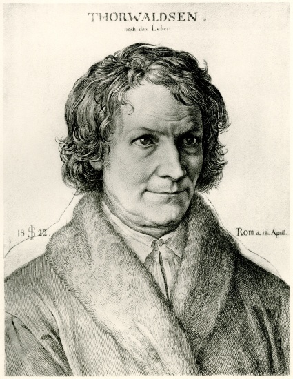Bertel Thorwaldsen à École allemande, (19ème siècle)