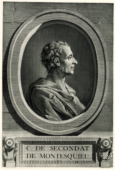 Charles de Secondat de Montesquieu à École allemande, (19ème siècle)