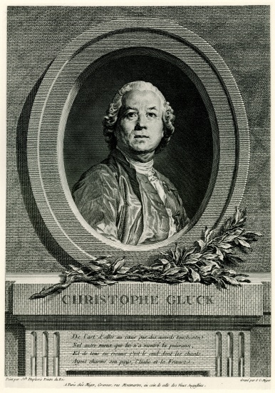 Christoph Willibald Gluck à École allemande, (19ème siècle)