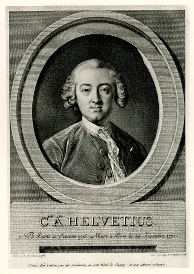 Claude Andrien Helvetius à École allemande, (19ème siècle)