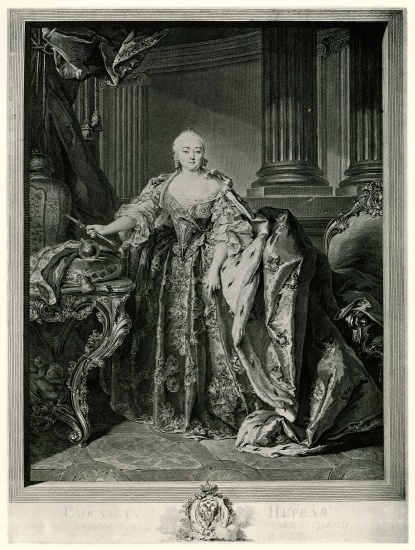 Elisabeth, Kaiserin von Rußland à École allemande, (19ème siècle)