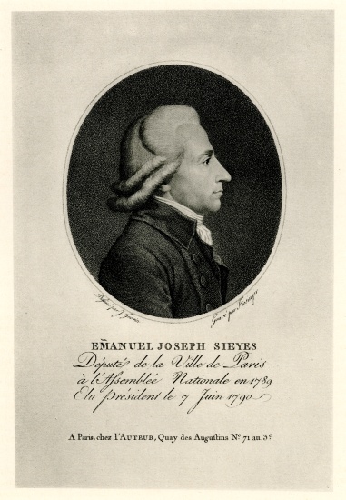 Emanuel Josephe Graf Sieyès à École allemande, (19ème siècle)