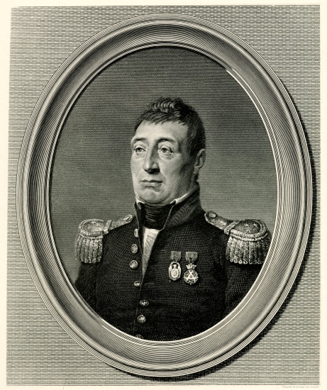 Gilbert du Motier, Marquis de Lafayette à École allemande, (19ème siècle)