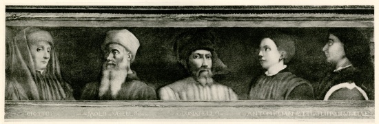 Giotto di Bondone , Paolo Uccello , Donatello , Antonio Manetti , Filippo di der Brunellesco à École allemande, (19ème siècle)