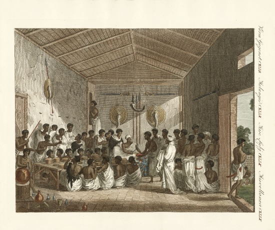 Great symposia by the Ras of Tiger in Abyssinia à École allemande, (19ème siècle)