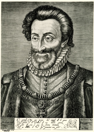 Heinrich IV. à École allemande, (19ème siècle)