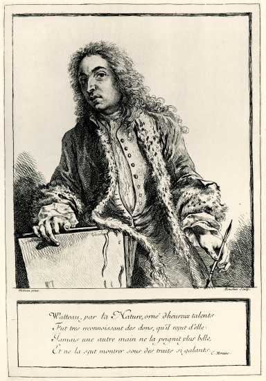 Jean Antoine Watteau à École allemande, (19ème siècle)