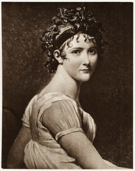 Jeanne Françoise Adelaide Récamier à École allemande, (19ème siècle)