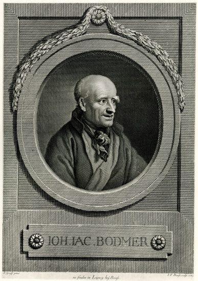 Johann Jacob Bodmer à École allemande, (19ème siècle)