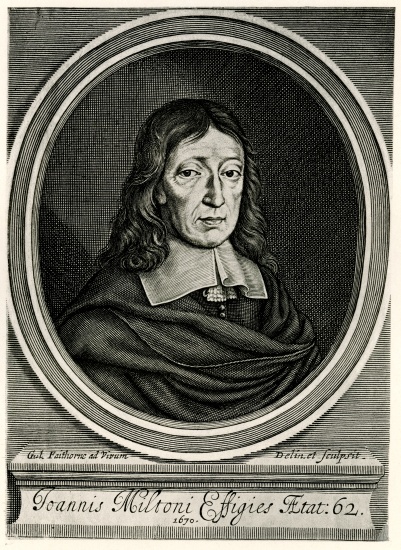John Milton à École allemande, (19ème siècle)