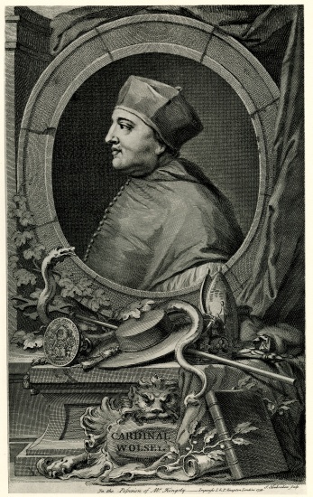 Kardinal Thomas Wolsey à École allemande, (19ème siècle)