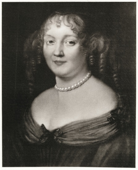 Marie de Rabutin-Chantal, Marquise de Sévigné à École allemande, (19ème siècle)