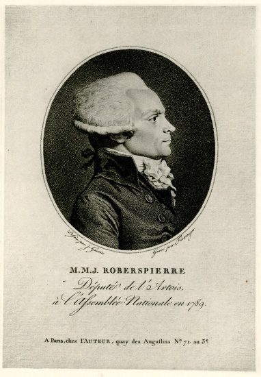 Maximilien Marie Isidore de Robespierre à École allemande, (19ème siècle)