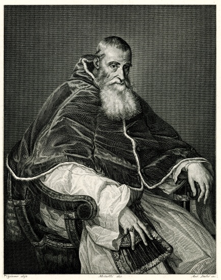 Papst Paul III. à École allemande, (19ème siècle)
