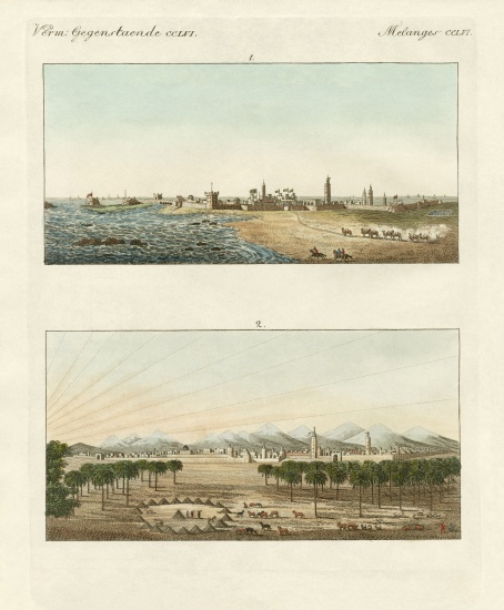 Views of Africa à École allemande, (19ème siècle)