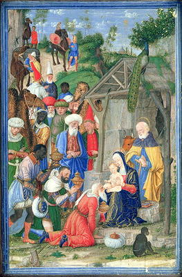 The Adoration of the Magi (vellum) à Gerolamo dai Libri