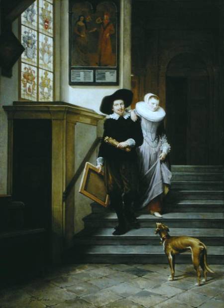 Frans Hals (1580-1666) and His Wife Lysbeth Reyniersdr à Gerrit Postma