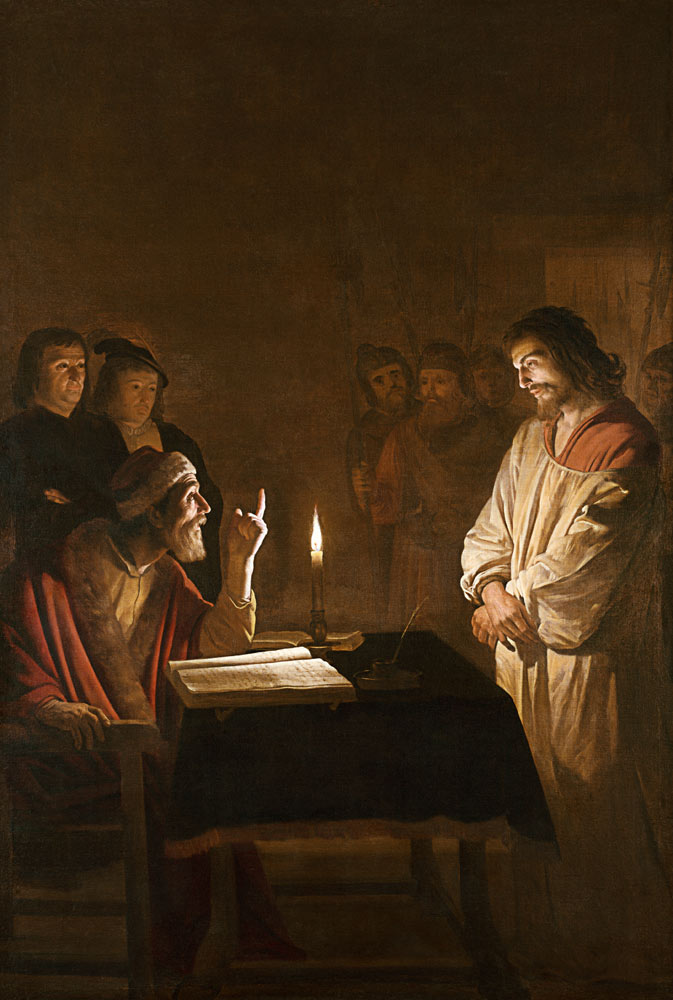 Christ before the High Priest à Gerrit van Honthorst